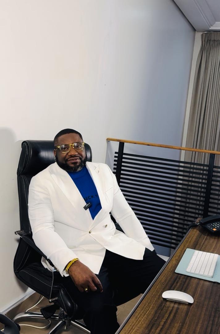 Professional working on laptop